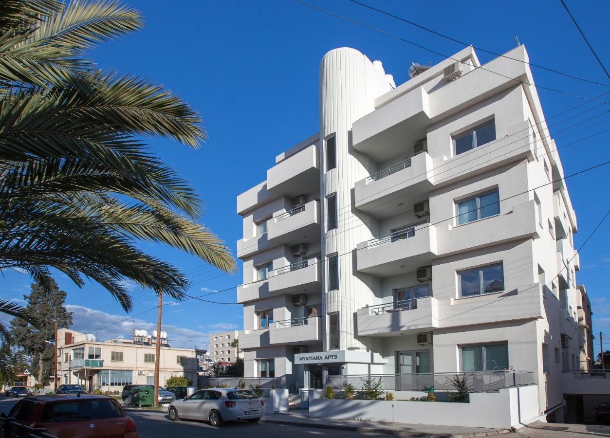 ניקוסיה Myrtiana Apartments מראה חיצוני תמונה